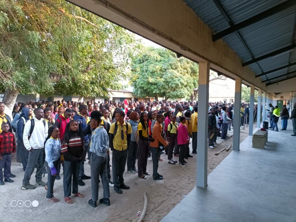 Evangelism outreach services in Nampula, Mozambique