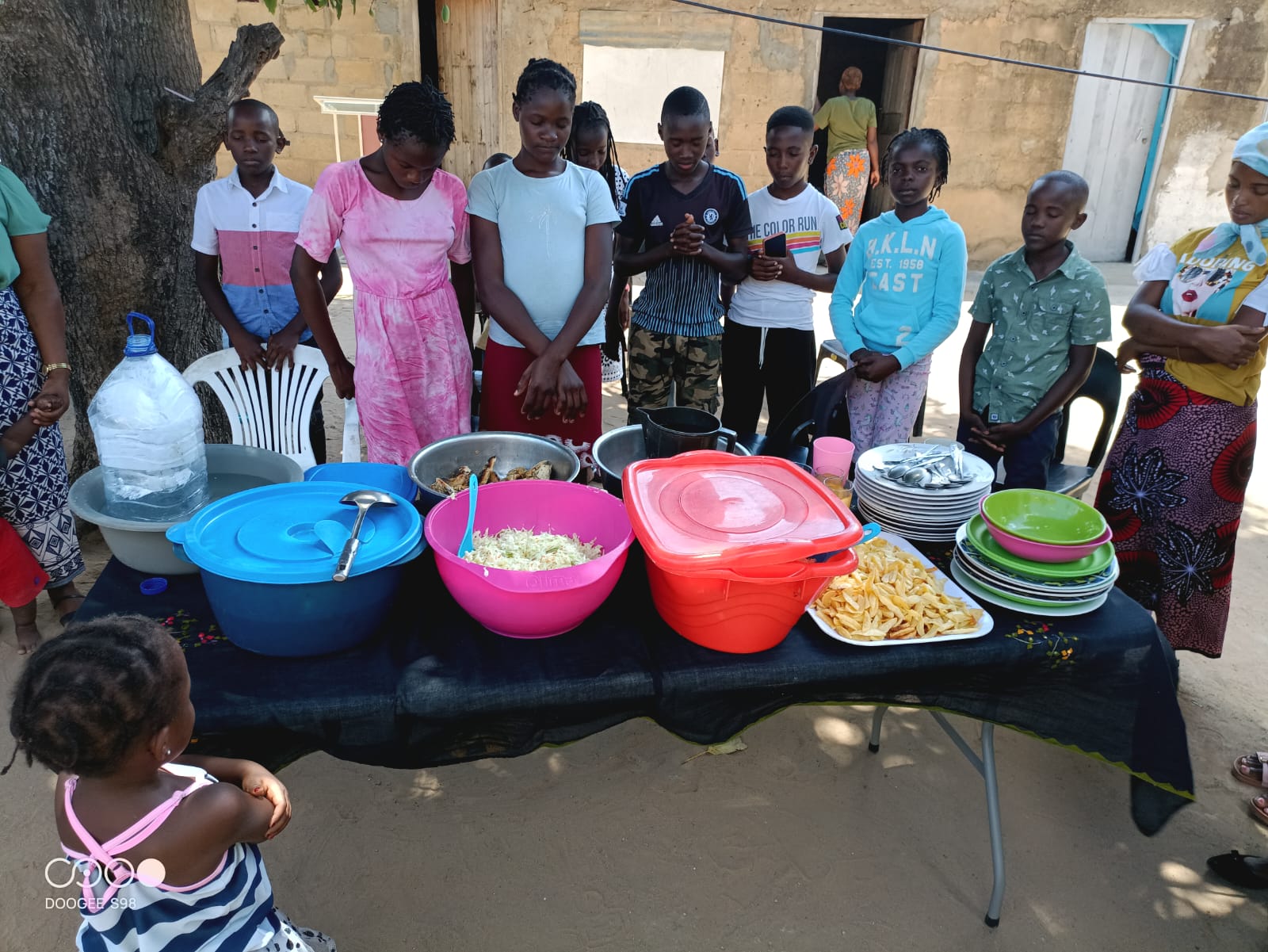 Clean water initiative — community water access in Mozambique